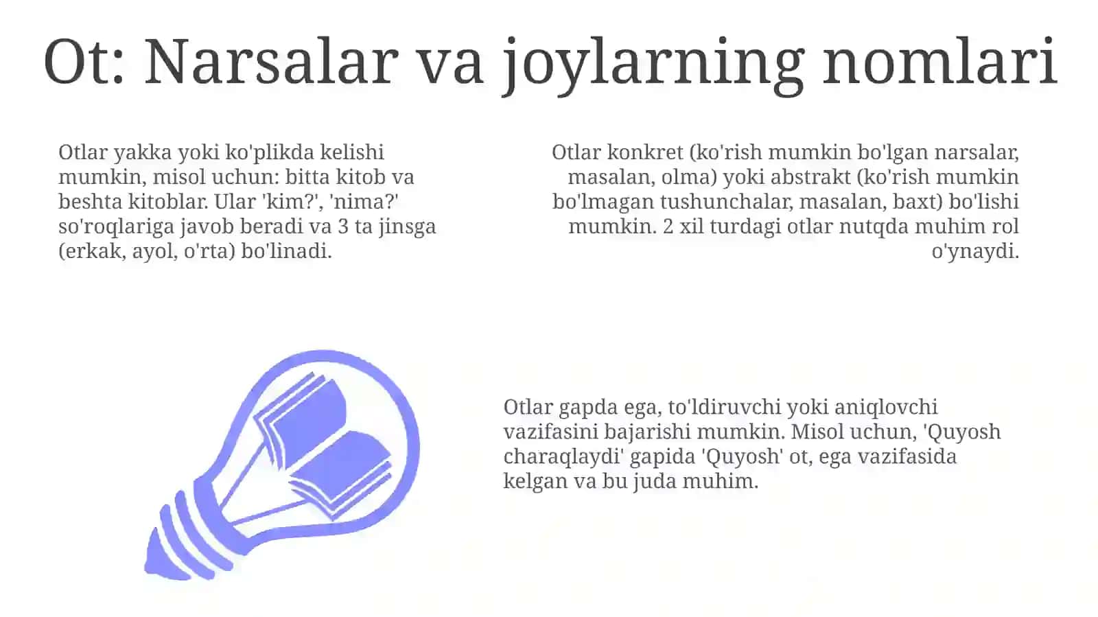 4 sinf so'z turkumlari 3