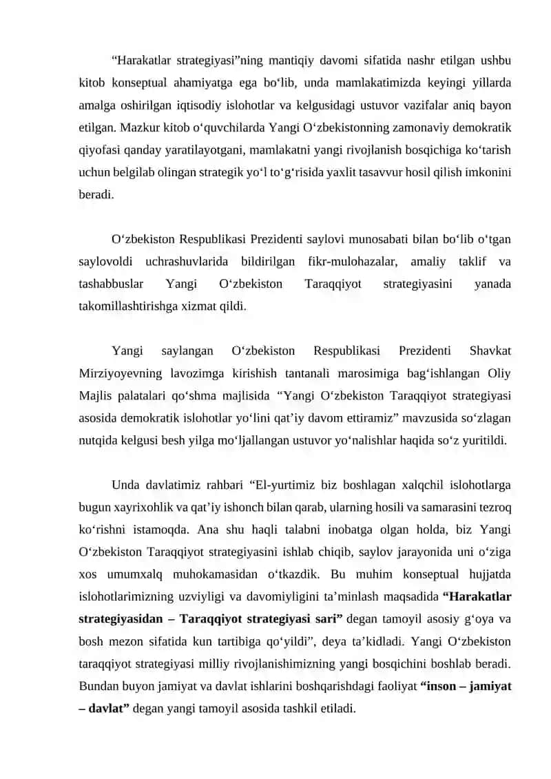 Harakatlar strategiyasi 3