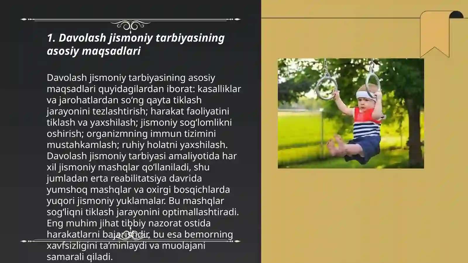 Davolash jismoniy tarbiyasining turlari 3