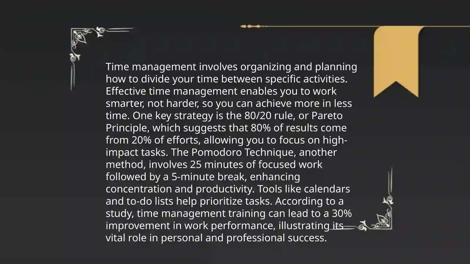 Time Management Techniques 3