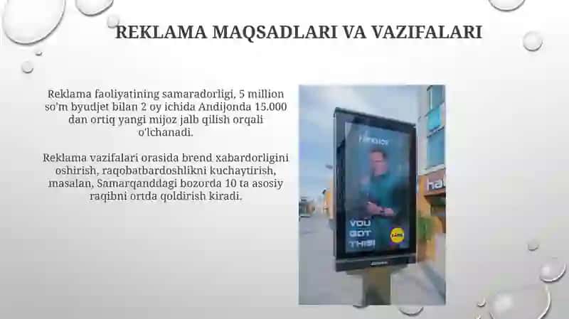Reklama faoliyatining mohiyati 3
