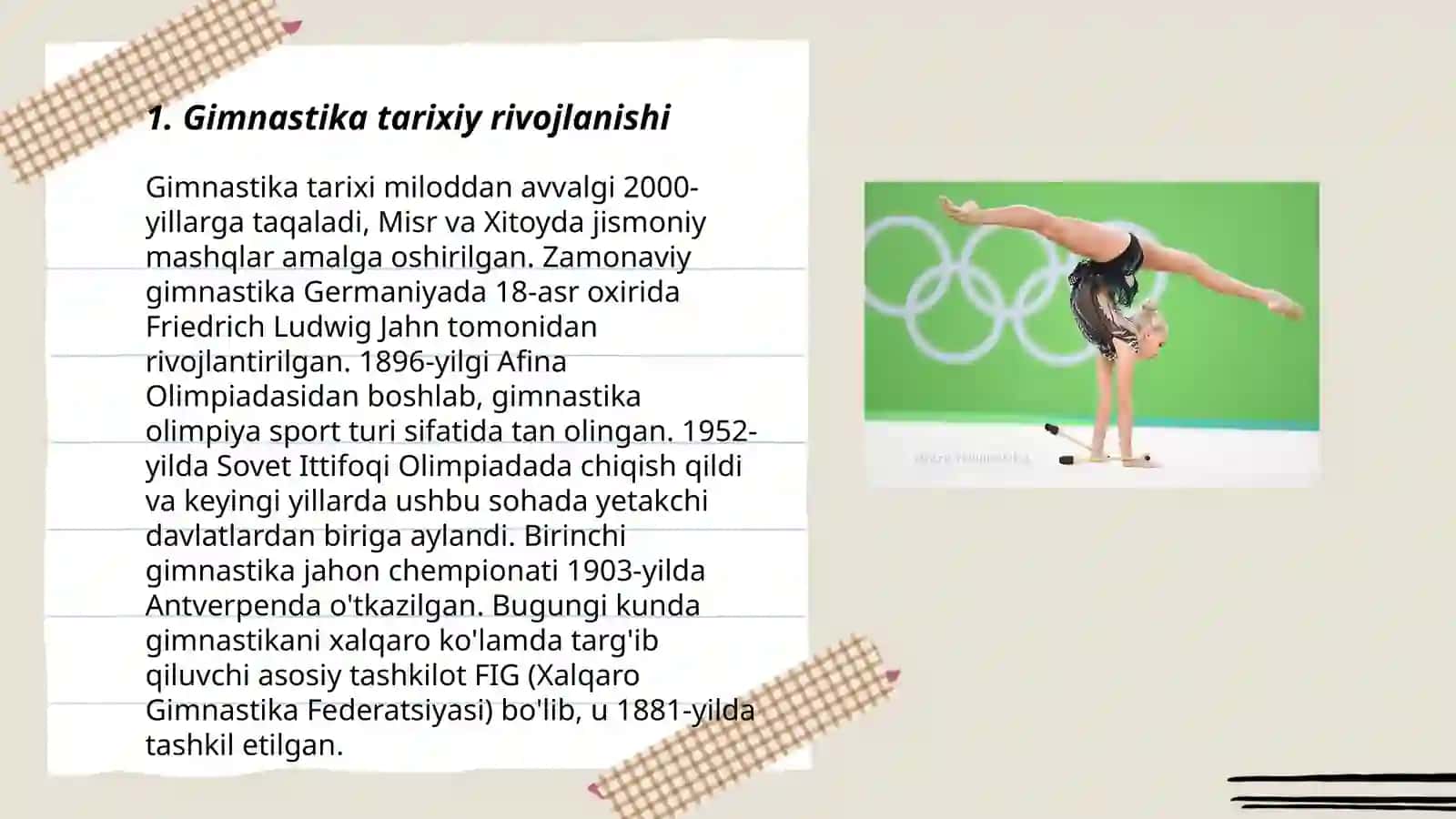 Gimnastika turlari 3