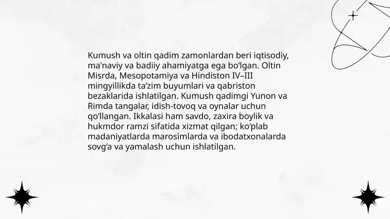 Kumush va oltin 3
