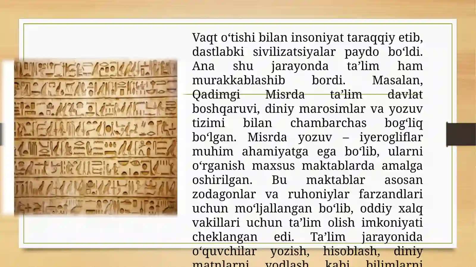 Eng qadimgi davrlardan VI asrgacha jahonda ta‘lim tarbiya taraqqiyoti 3