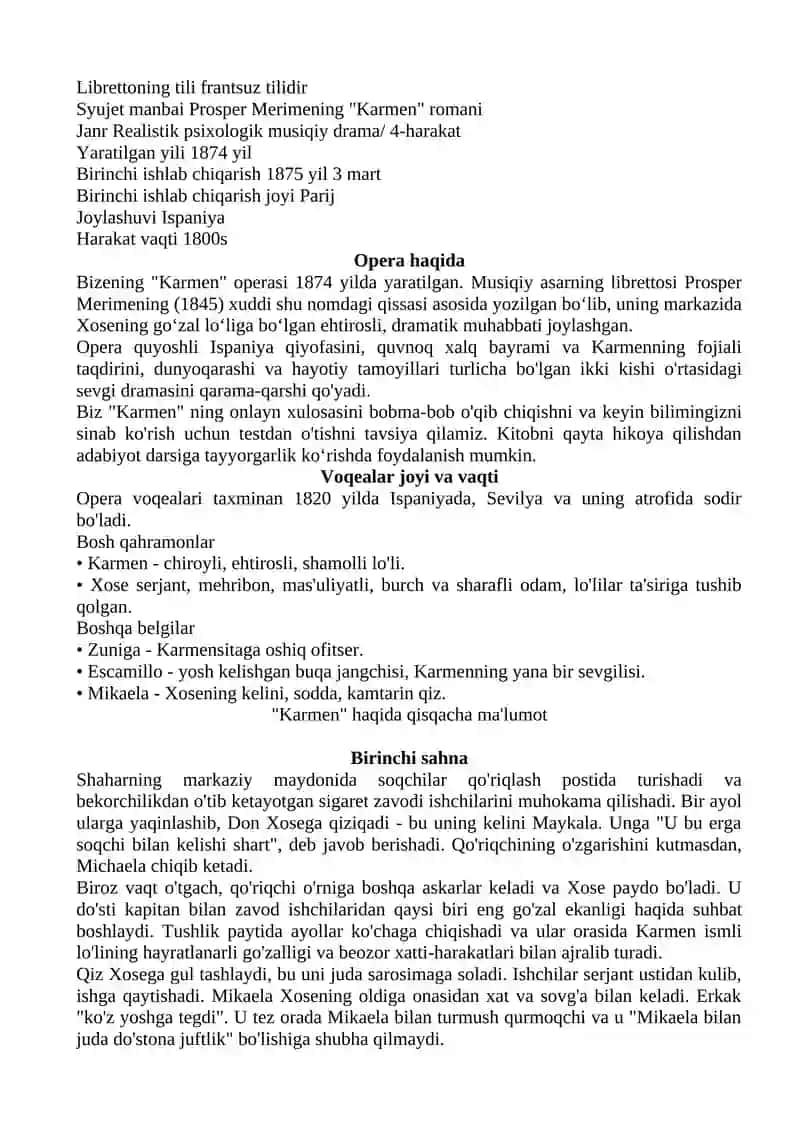 Jorj Bize ijodi 3