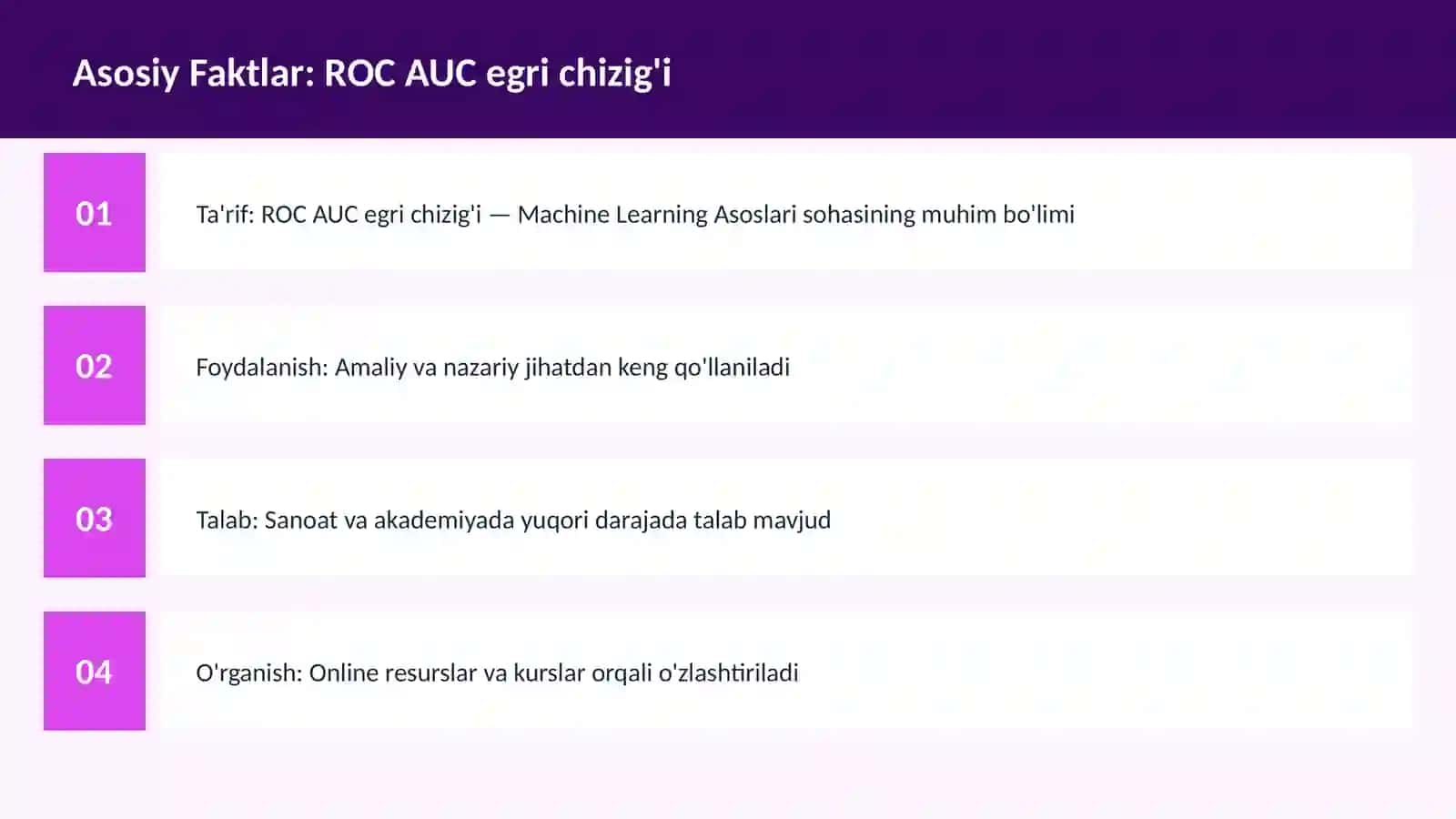 AI | MACHINE LEARNING ASOSLARI 3