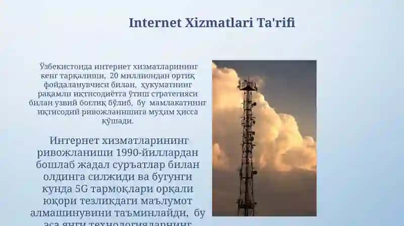 Internet Xizmatlari va Ulardan Foydalanish 3