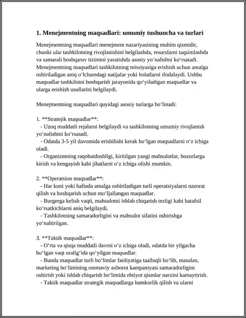 MENEJMENTNI MAQSAD VA VAZIFALARI 3