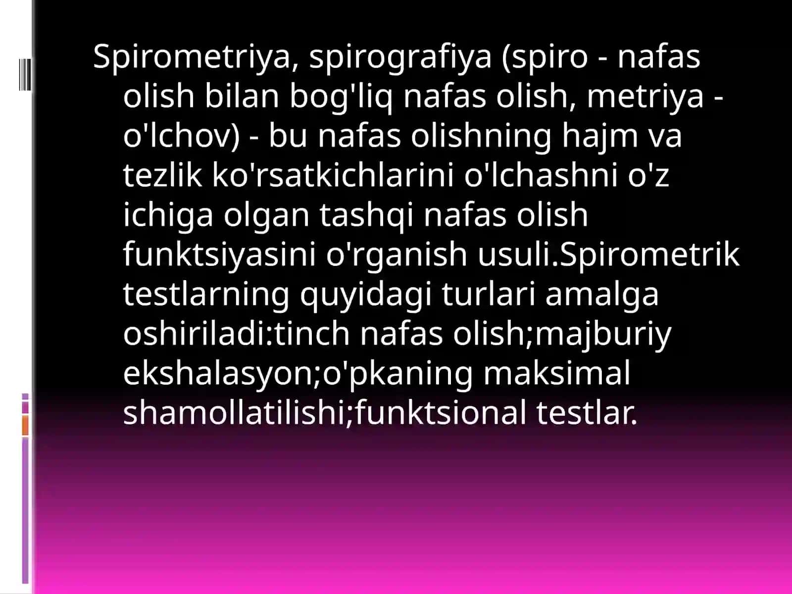Spirometriya o‘lchash usuli haqida 3