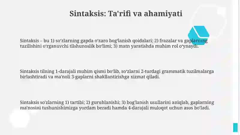 Sintaksis 3
