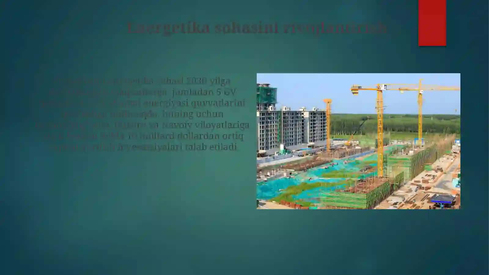 Kapitalqurilishning mustaqil O‘zbekiston kelajagini bunyodetishda tutgano‘rni 3