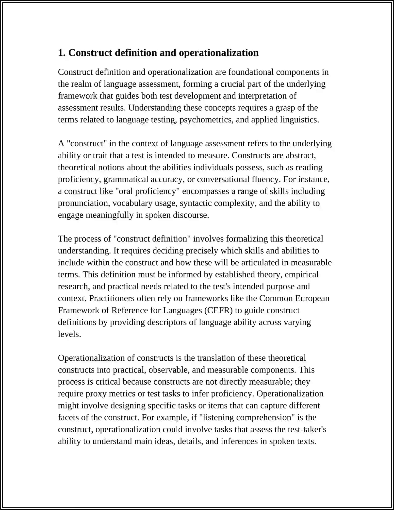 KEY ELEMENTS OF LANGUAGE ASSESSMENT 3