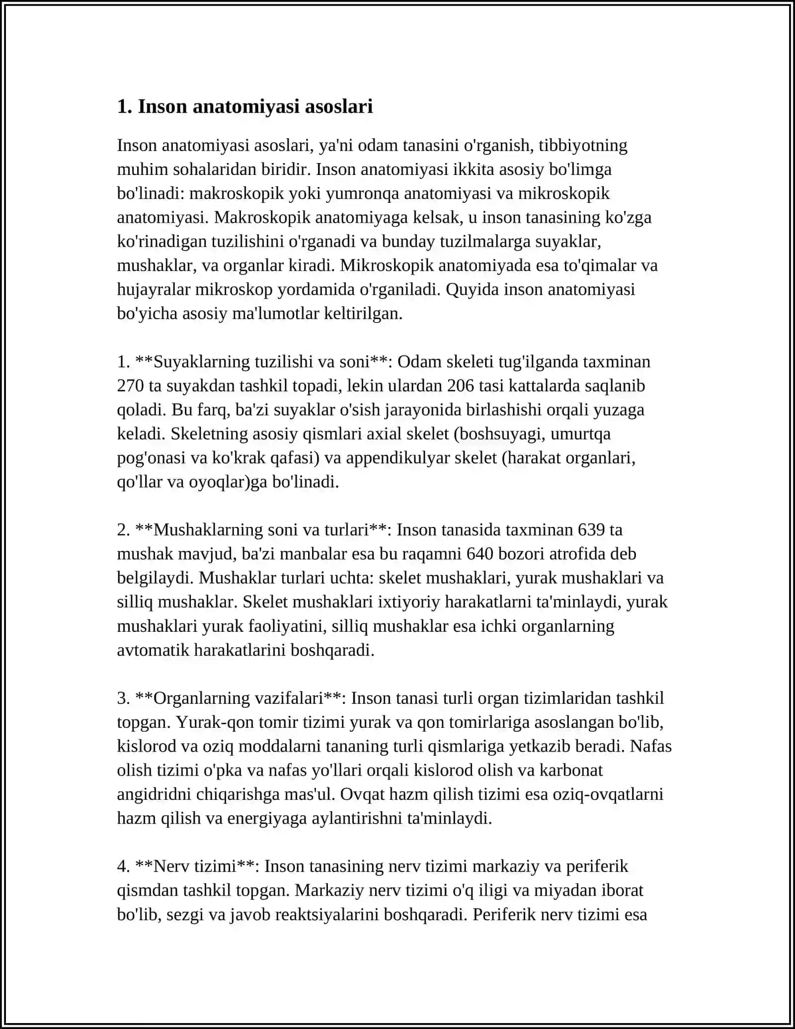 ANOTIMYA FIZIOLOGIYA VA PATOLOGIYA HAQIDA TUWUNCHA 3