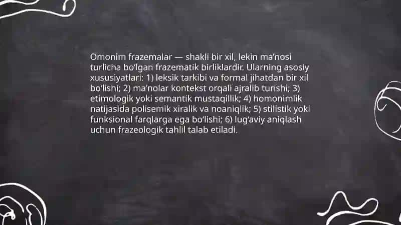 Omonim frazemalar 3