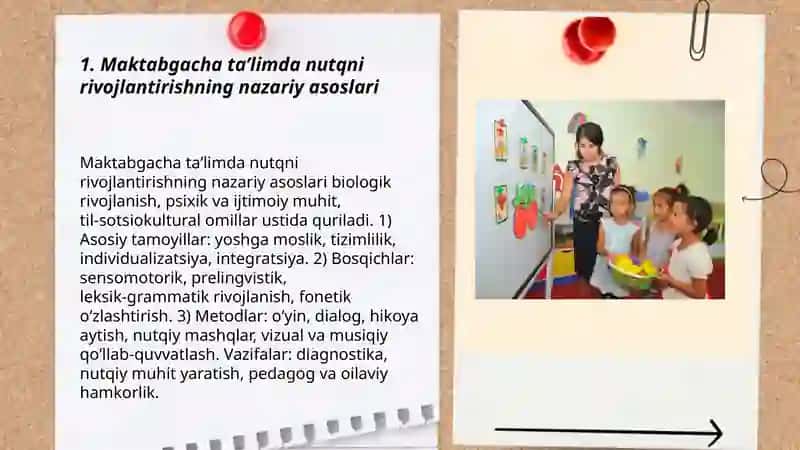 Maktabgacha taʼlim tashkilotlarida bolalar nutqini oʻstirish vazifalari 3