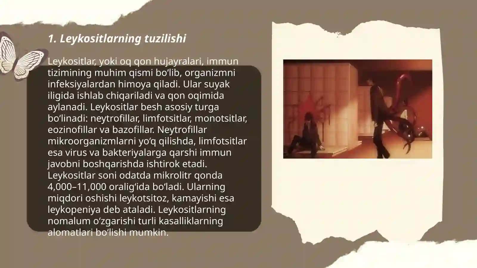 Leykositlar,tibbiyotdagi axamiyati 3