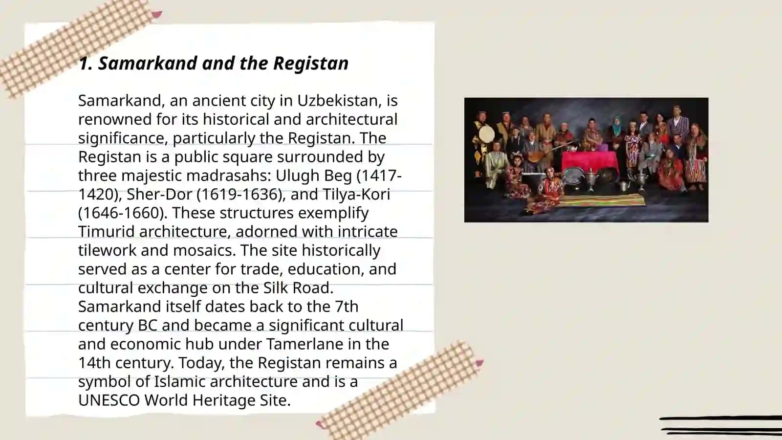 Samarkand and the Registan 3