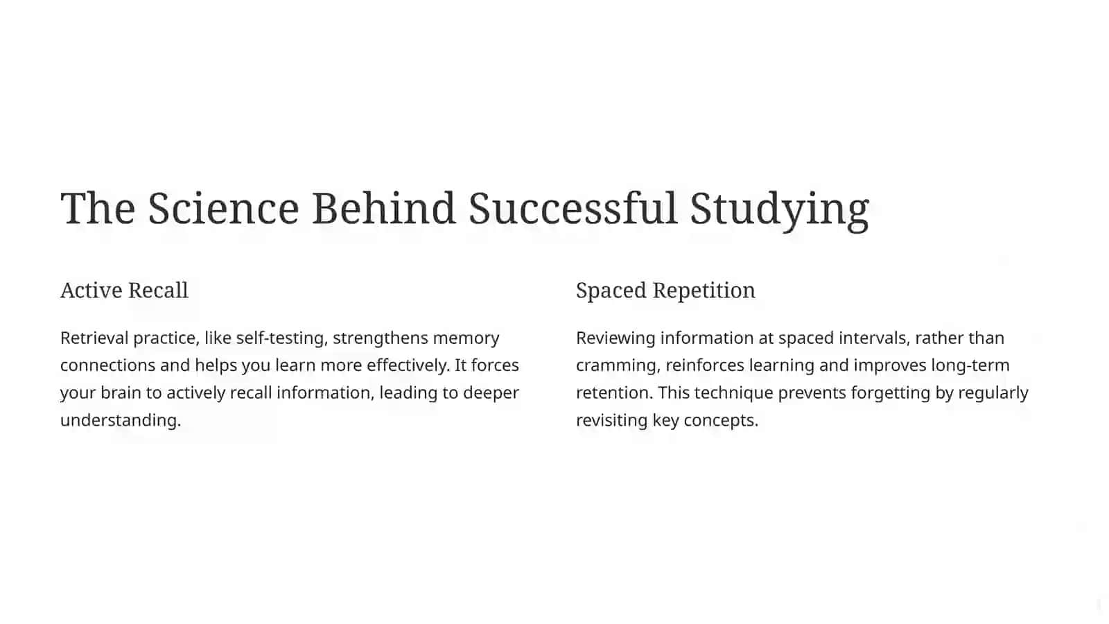 Effective Study Habits 3