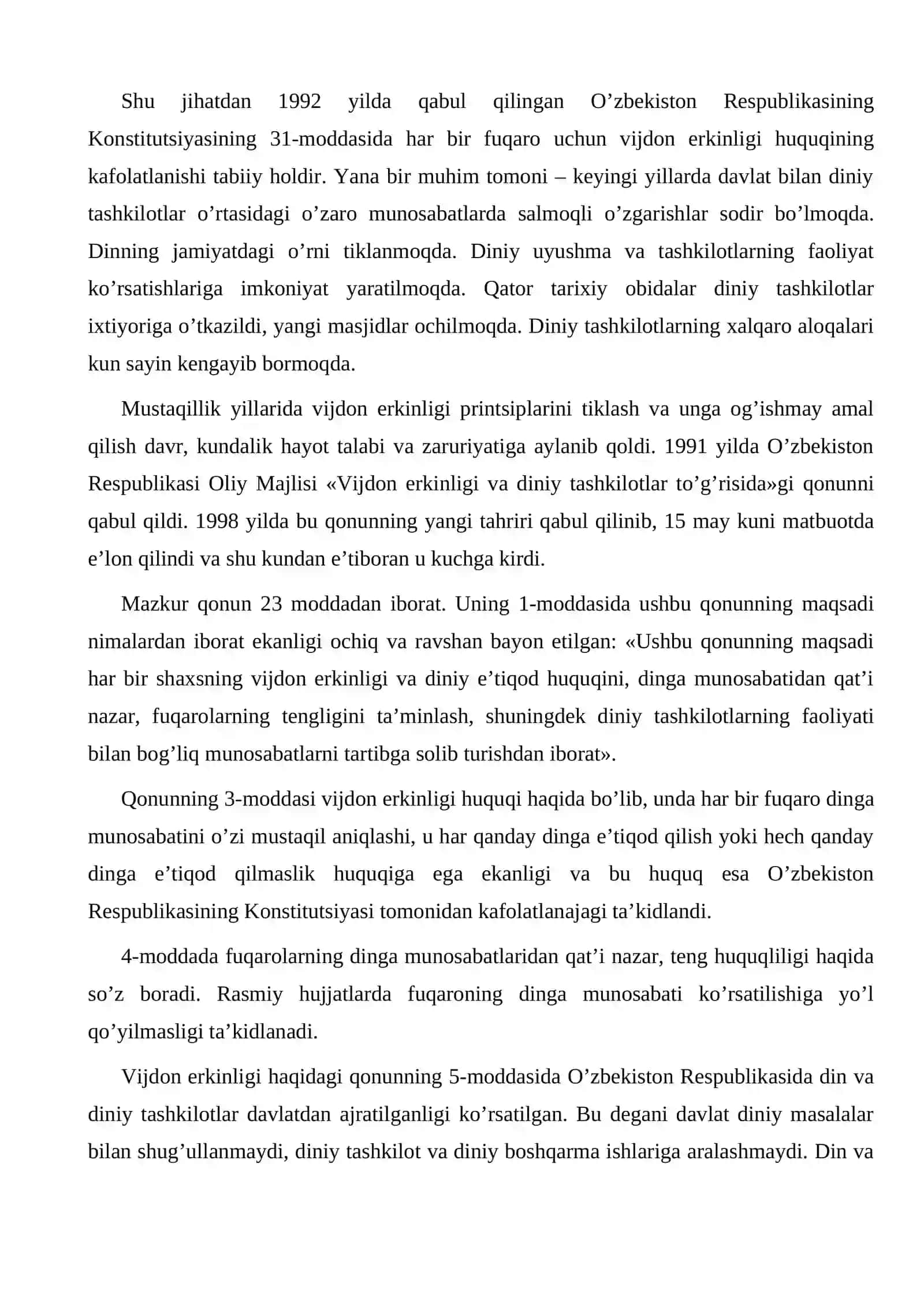 Dunyoviy va diniy bilimlar mutanosibligi ta’minlanish ahamiyati 3