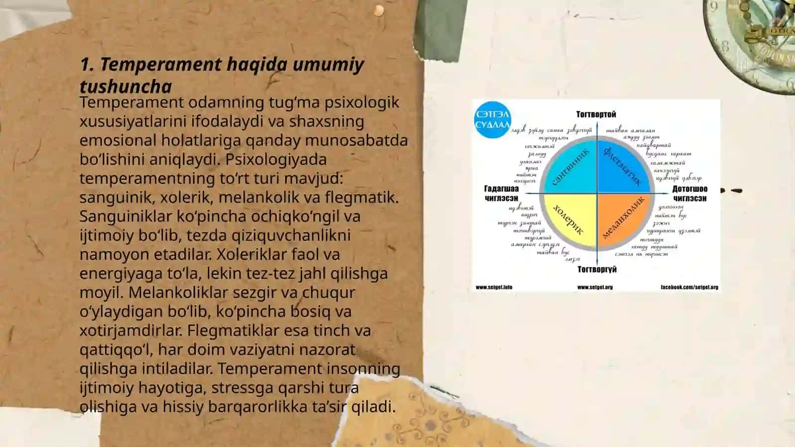 Temperament va uning nazariyalari 3