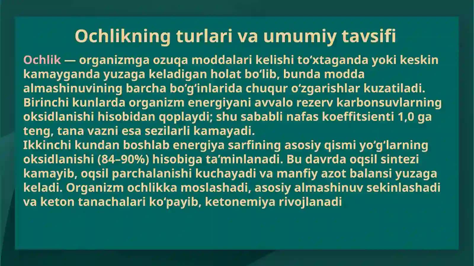 To‘liq va to‘liq bo‘lmagan ochlik 3