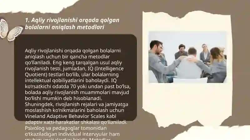 Aqliy rivojlanishi orqada qolgan bolalar bilan pedagogik-psixologik ishlash 3