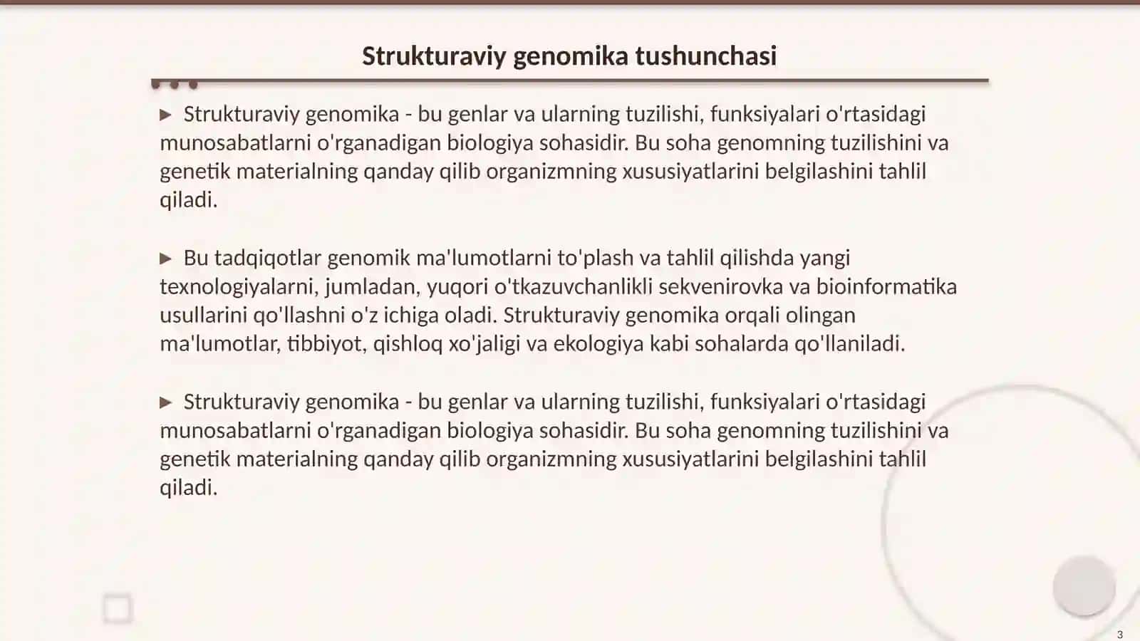 Strukturaviy genomika va genom kartalash usullari 3