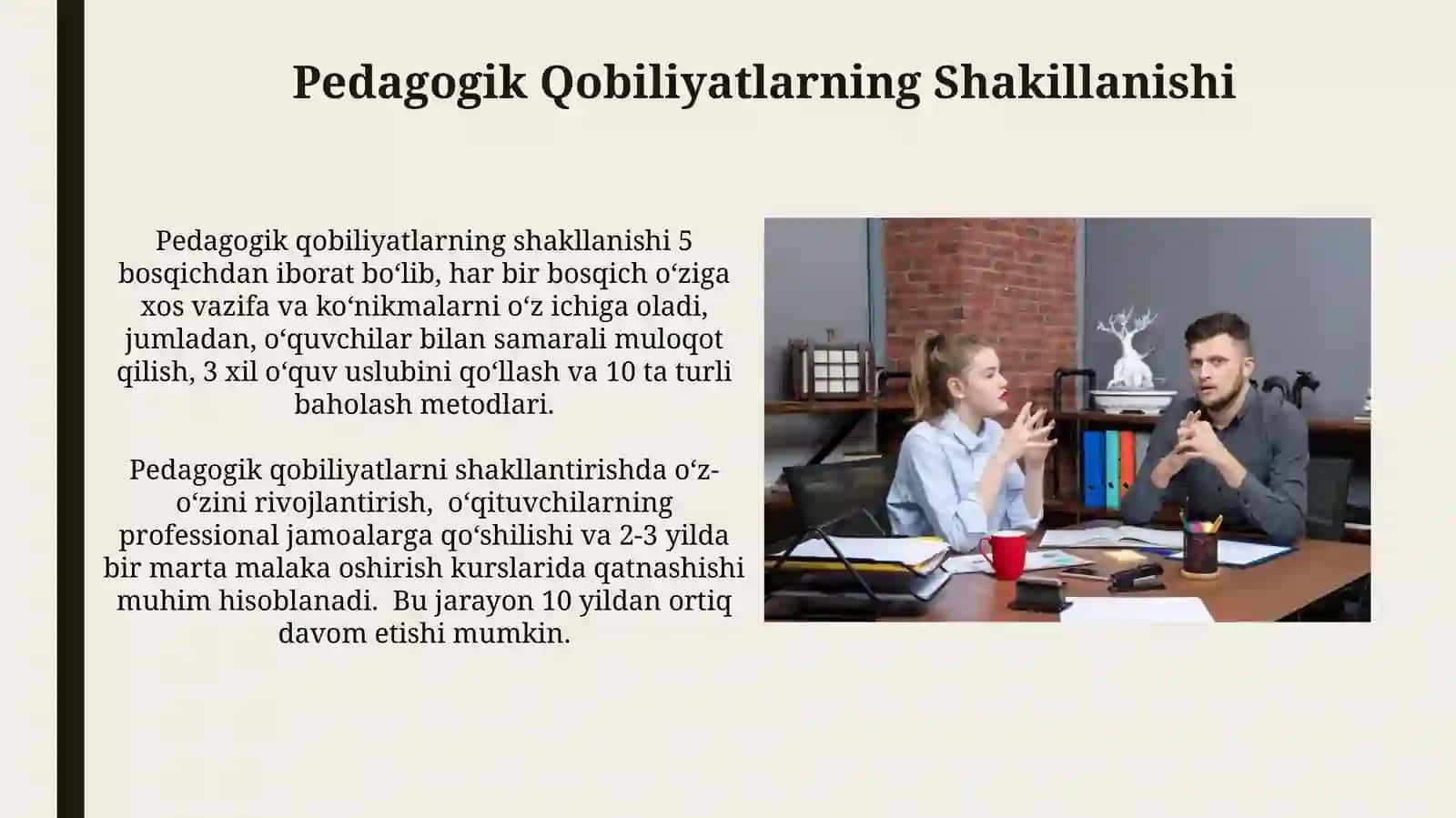 Pedagogik Qobiliyatlarning Shakillanishi 3