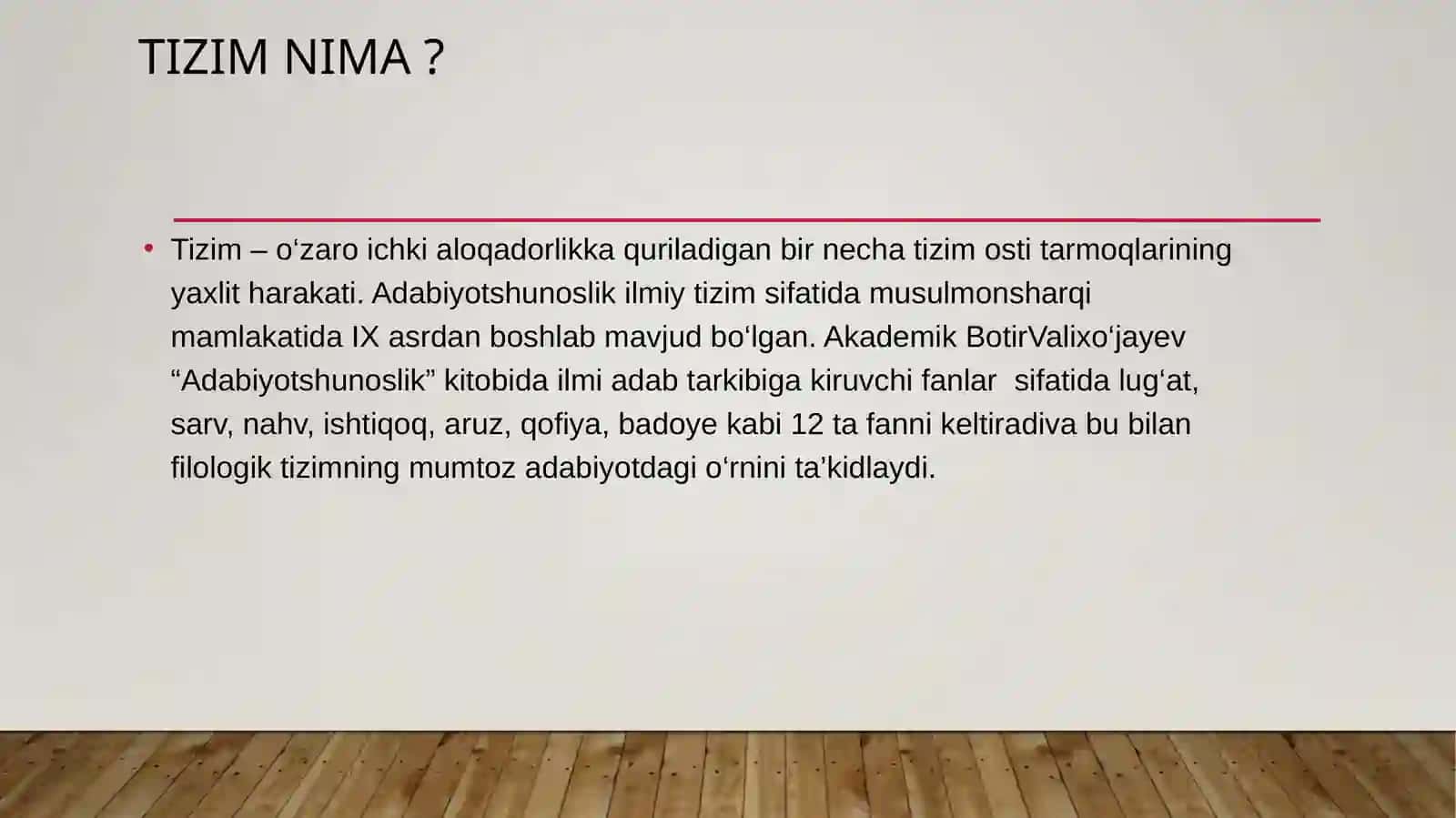 Adabiyotshunoslik ilmiy tizim 3