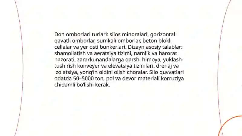Don mahsulotlarini saqlash omborlari 3