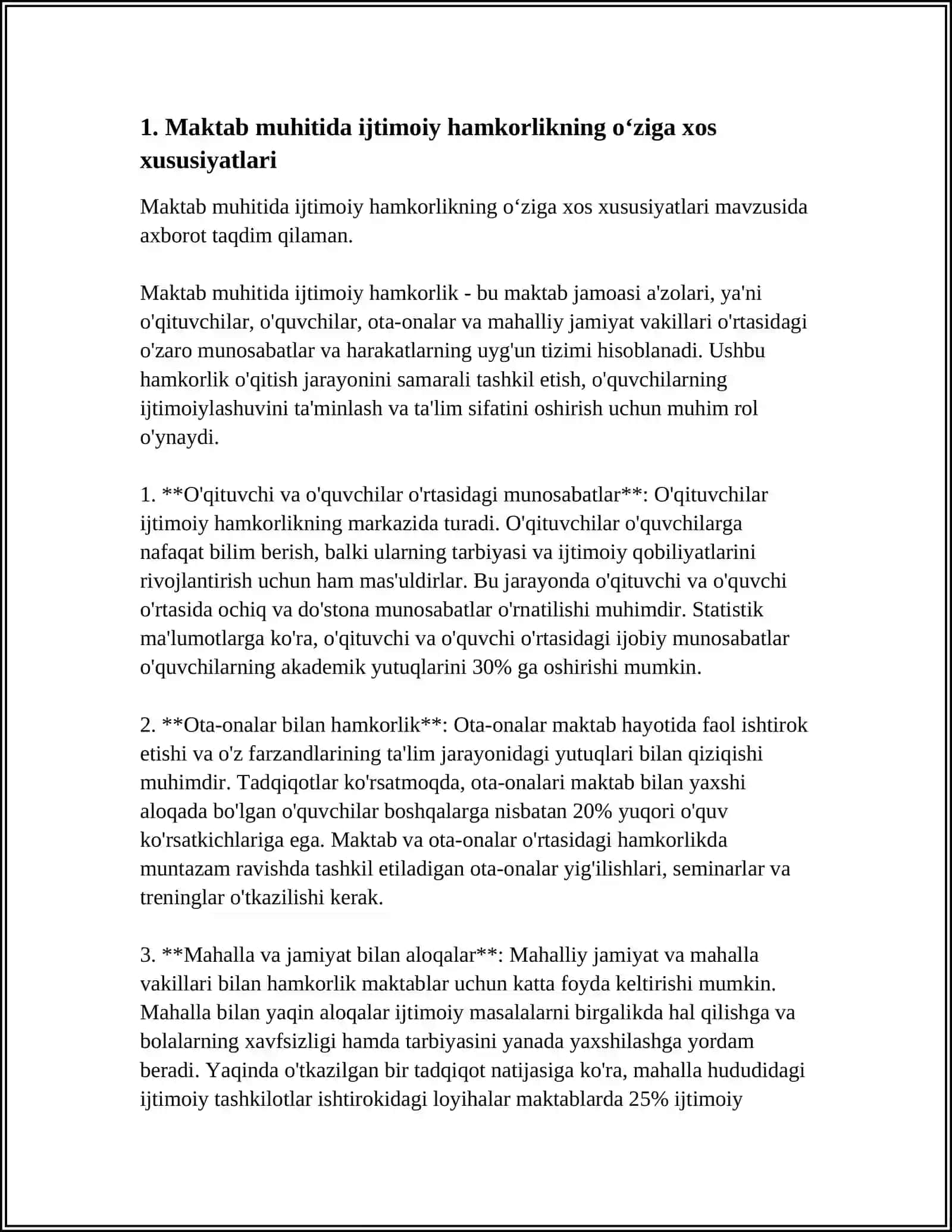 MAKTABDA IJTIMOIY HAMKORLIKNI RIVOJLANTIRISHDA PSIXOLOGIK XIZMAT 3