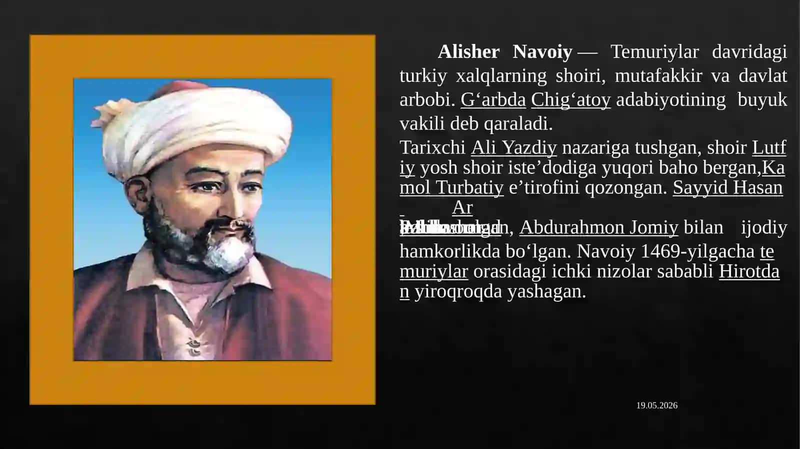 Navoiy g’azallarida mavzu va g’oya, g’azallarning vazn xususuyatlar. G’azallarda badiiy san’atlar va qofiyat turlari 3