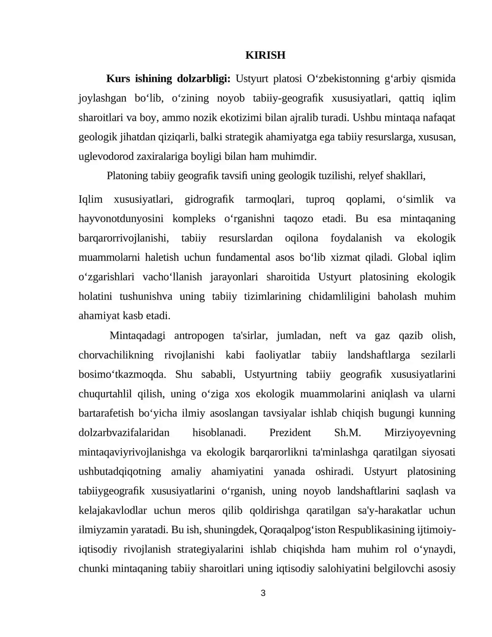 Ustyurt platosiga tabiiy geografik tavsif 3