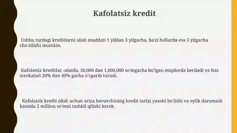 Kreditning zarurligi, funksiyalari, turlari va shakllari 3