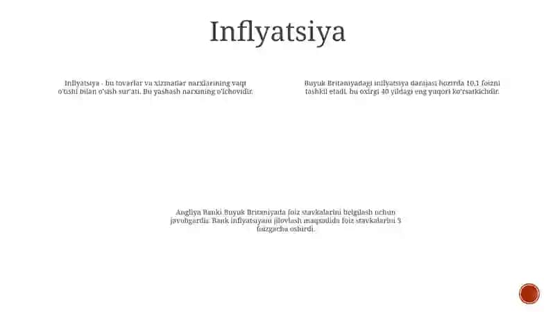 Buyuk Britaniya Makroiqtisodiyot KoʻRsatkichlari 3