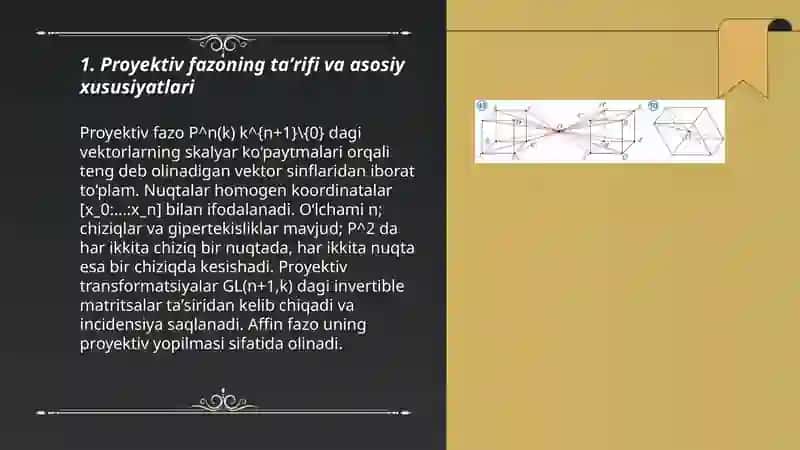 Proyektiv fazo 3