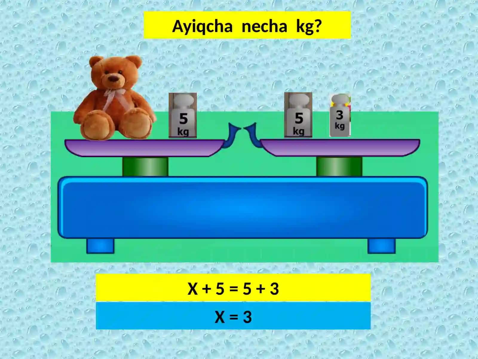 Matematika misollari 3