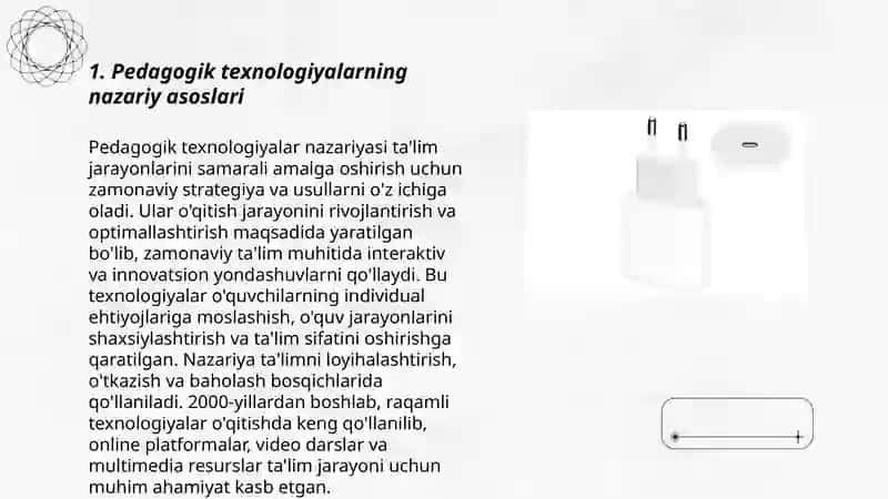 O‘.Tolipov, M.Usmonboyevalarning pedagogik texnologiyalarini tadbiqiy asoslari, o‘quv qo‘llanmasidagi mavzuga doir ma’lumotlar asosida yoritib bering 3