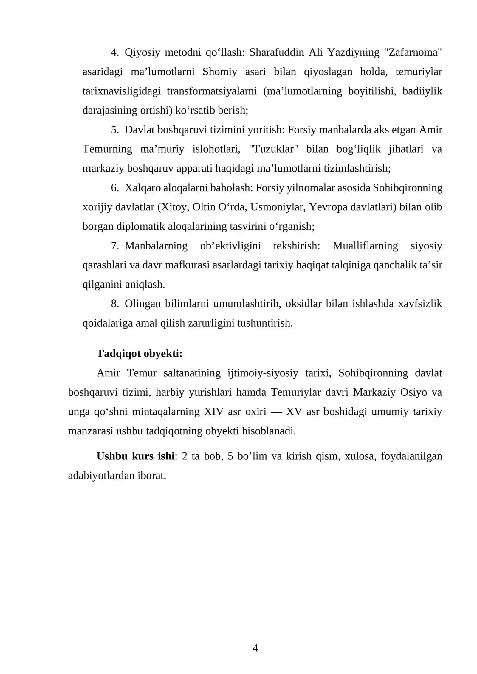 Amir temur saltanati tarixiga oid forsiy tilda yozilgan manbalar 3