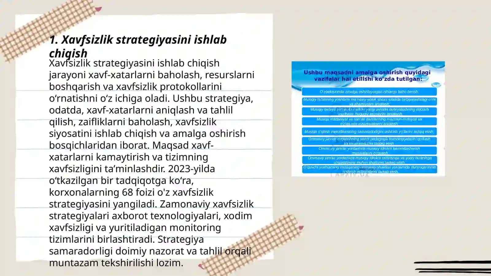 Milliy xavfsizlikni ta’minlash borasida amalga oshirilayotgan ishlar 3