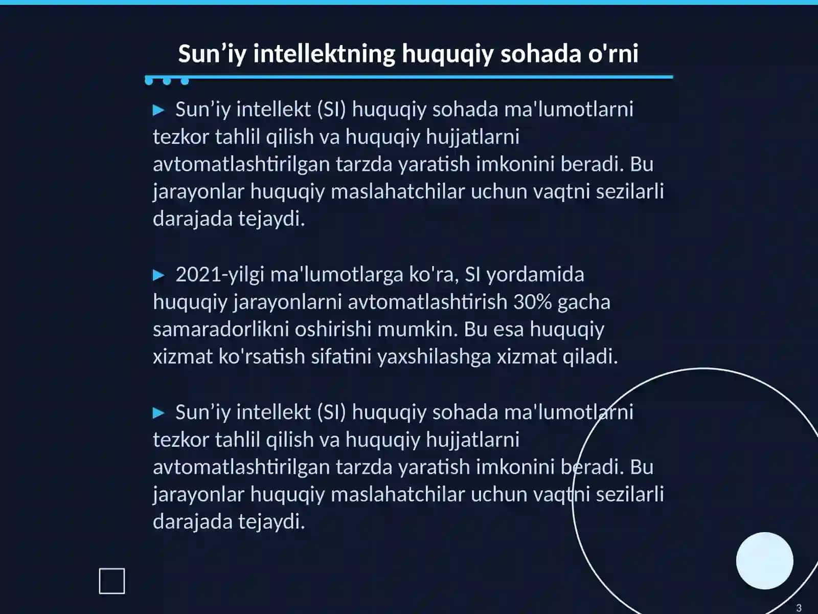 Sun’iy intellekt va huquq: imkoniyatlar va xavf-xatarlar 3