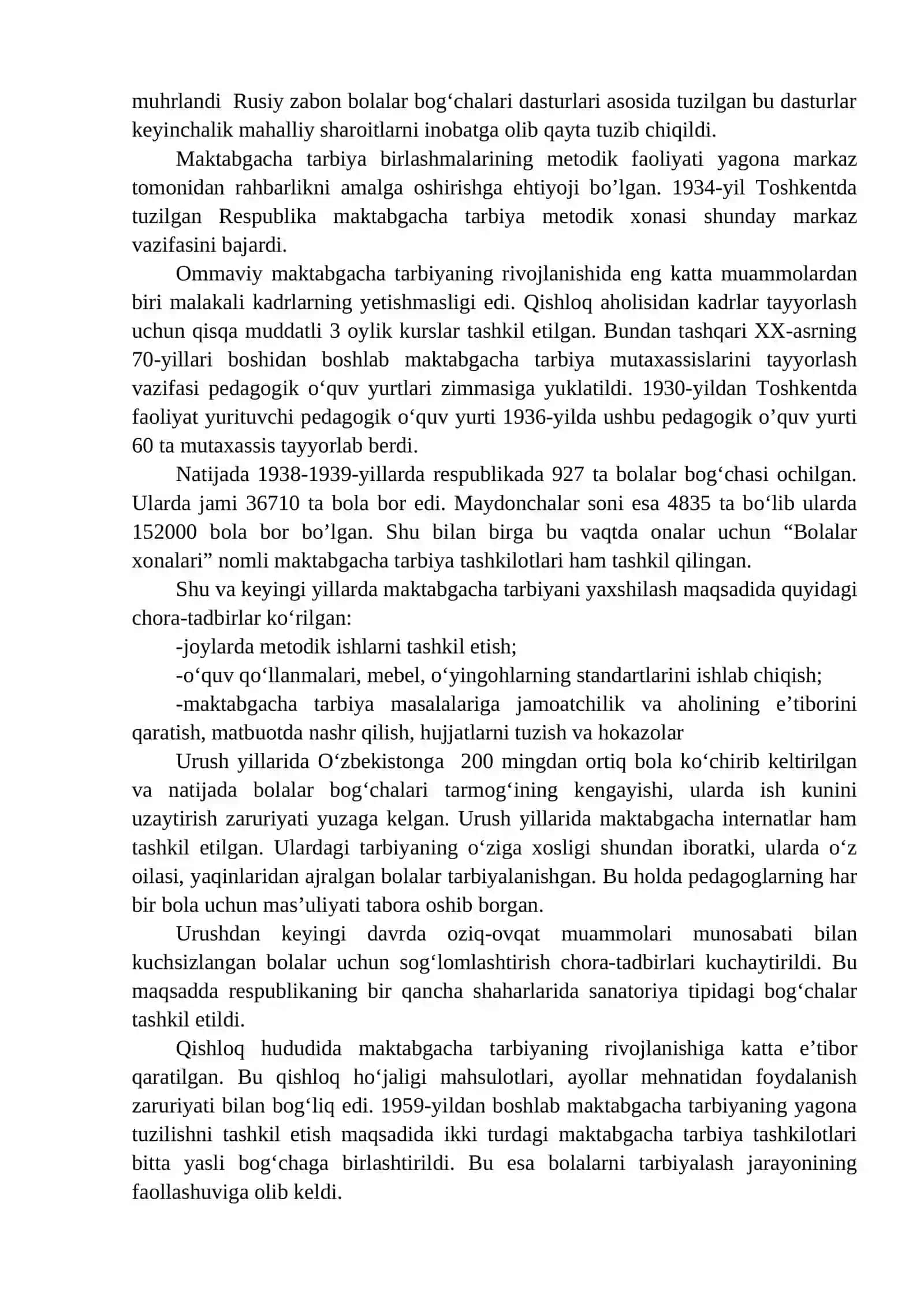 MAKTABGACHA TA’LIM TASHKILOTLARINI PAYDO BO`LISH TARIXI 3