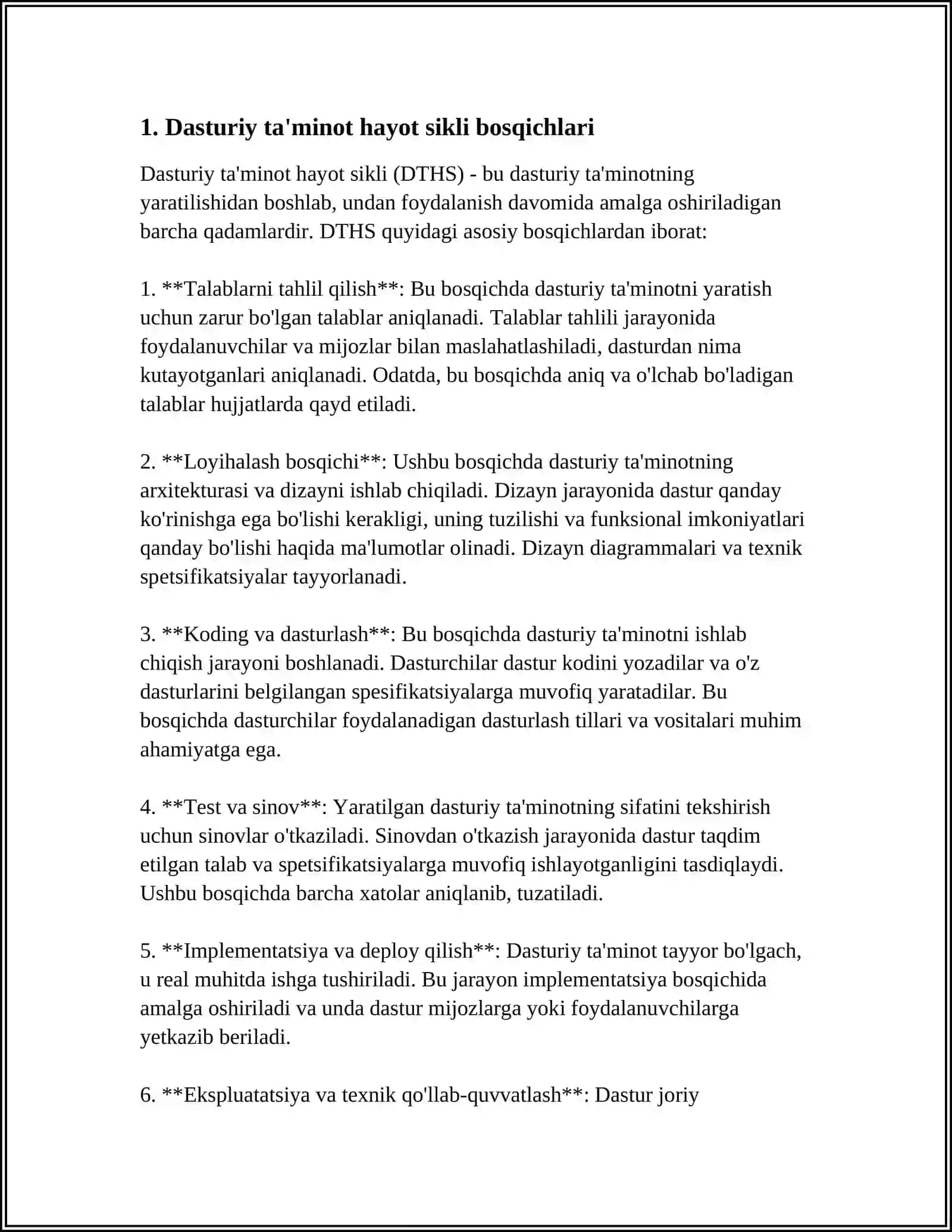 DASTURIY TAMINOT HAYOT SIKLI TAHLILI 3