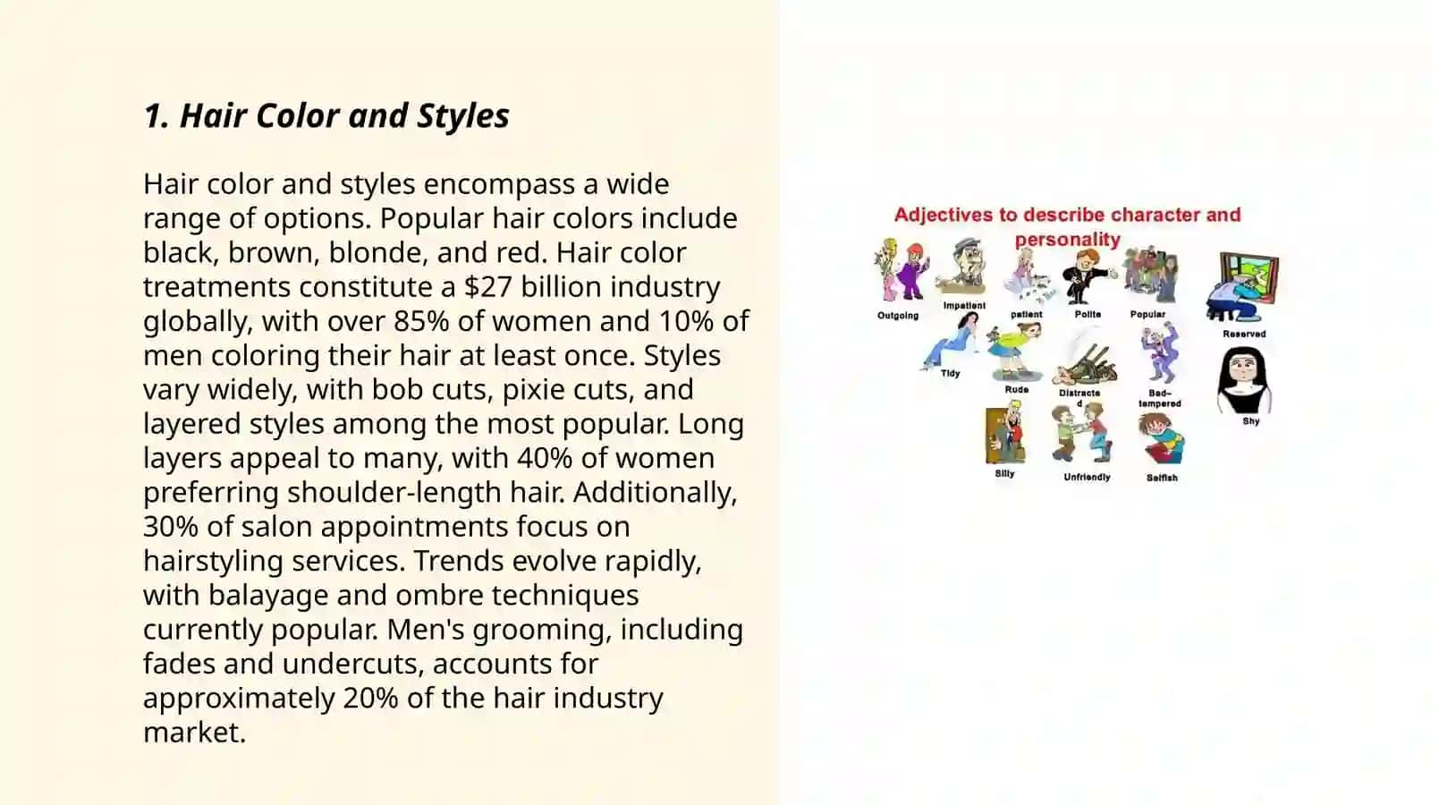 People and personalities: Describing people's appearance and character 3