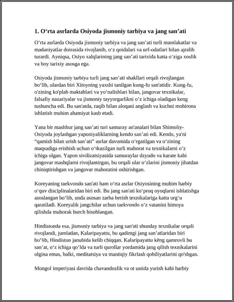 O‘rta asrlarda Osiyoda jismoniy tarbiya va jang san’ati 3