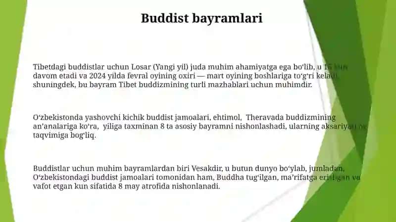 Din bayramlari taqvimi 3
