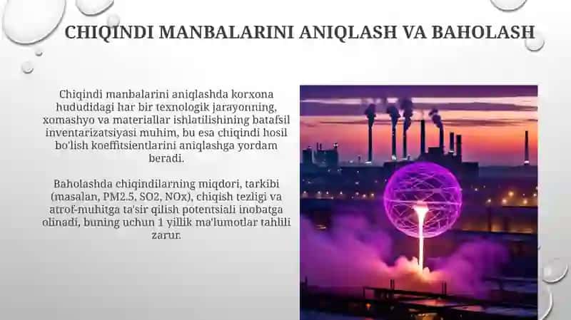 Gaz chiqindilari muhofaza texnologiyalari 3