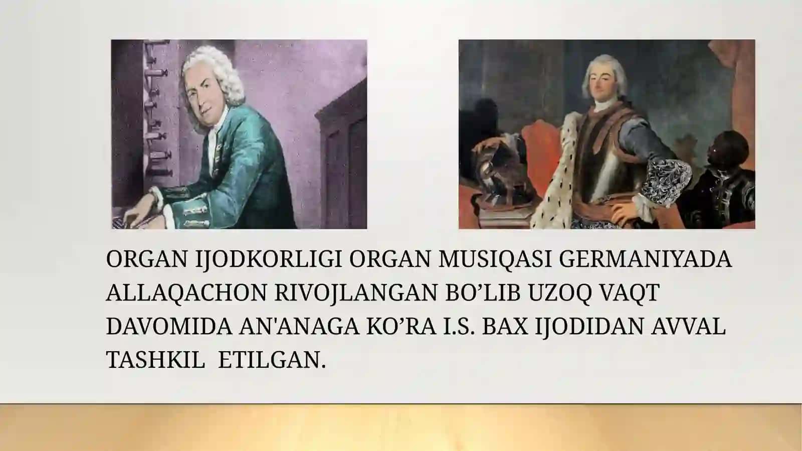 Baxning hayoti va ijodi 3