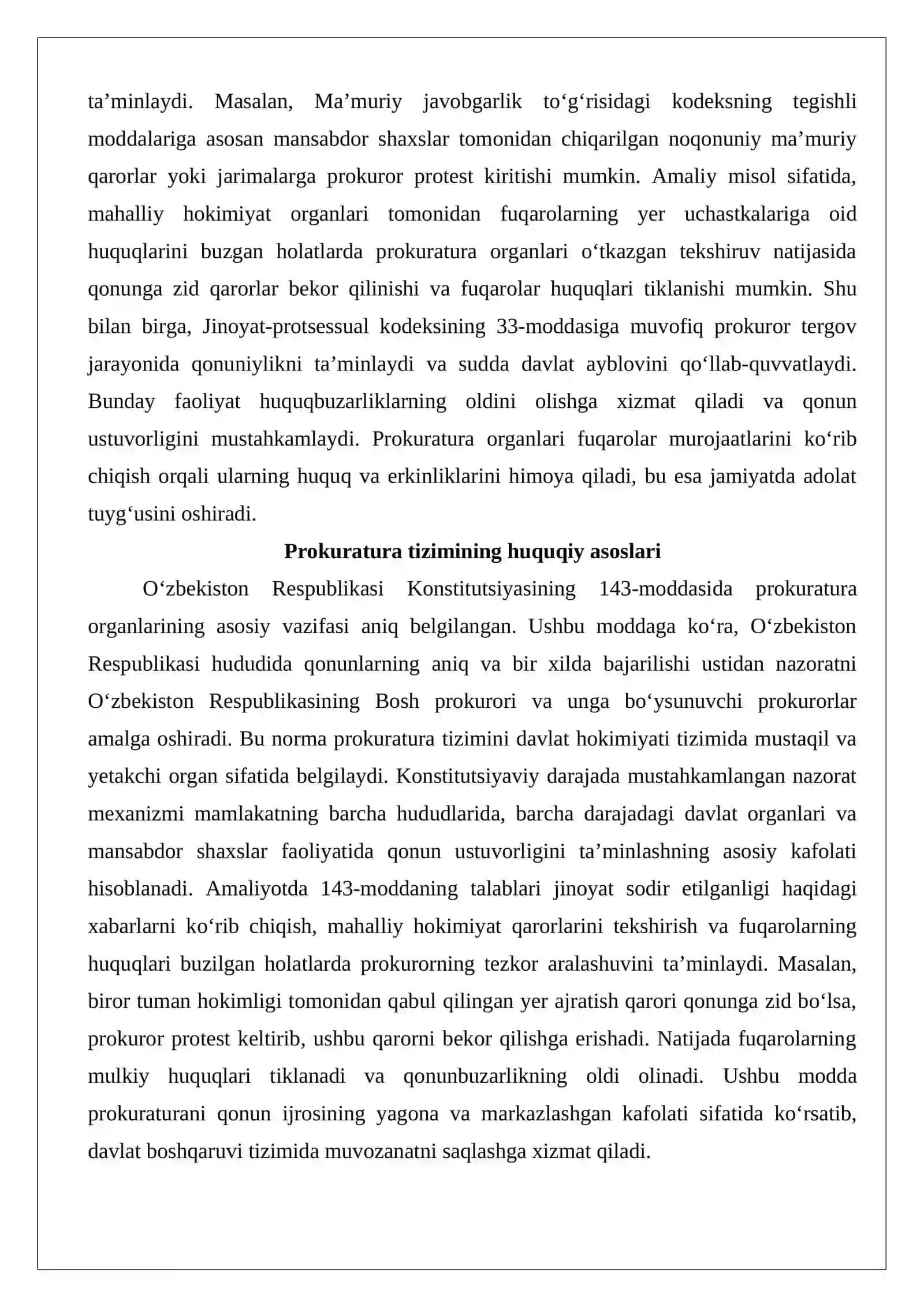 O‘zbekiston Respublikasi prokuraturasi tizimi 3