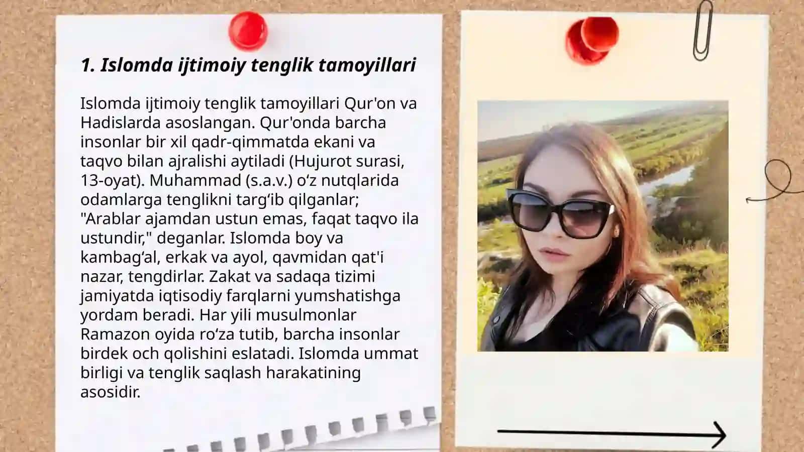 Islom dinida ijtimoiy tenglik, adolat,bag'ri kenglik va vatanparvarlik g'oyalarini mohiyati 3